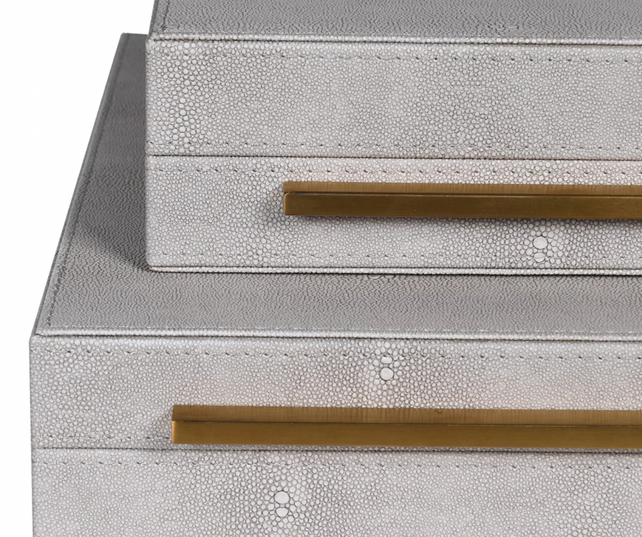 Yale Shagreen Boxes