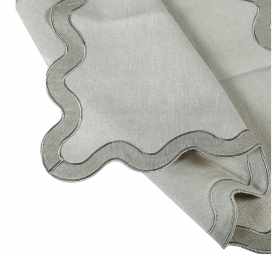 Cala Scallop Sage Placemats