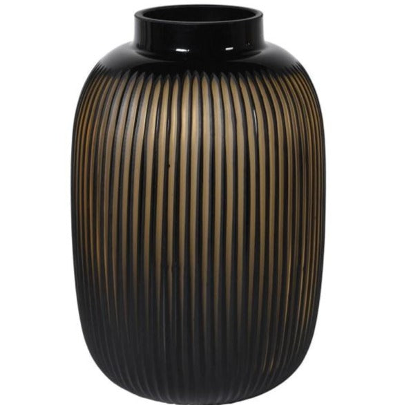 Trey Ribbed Vase